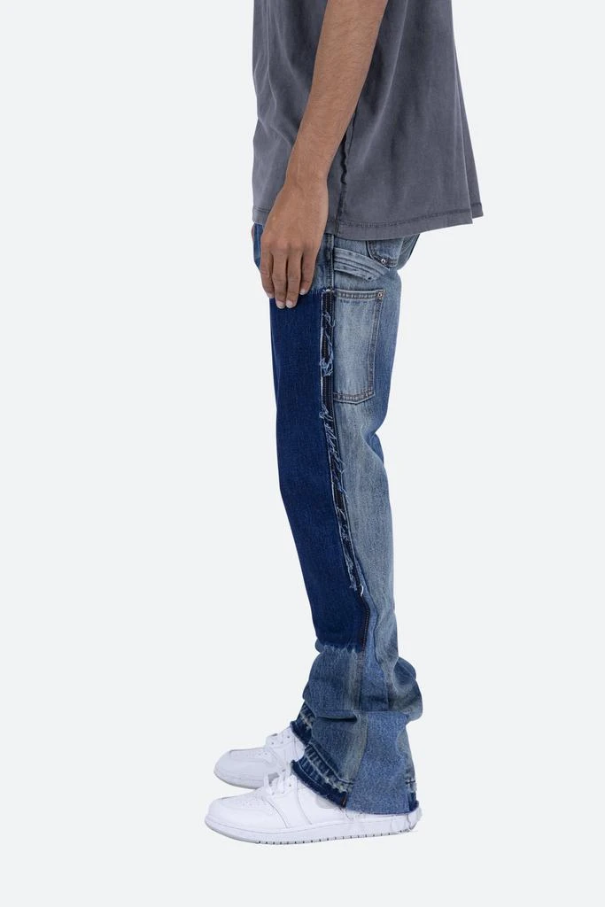 商品MNML|B118 Work Flare Denim - Blue,价格¥301,第4张图片详细描述