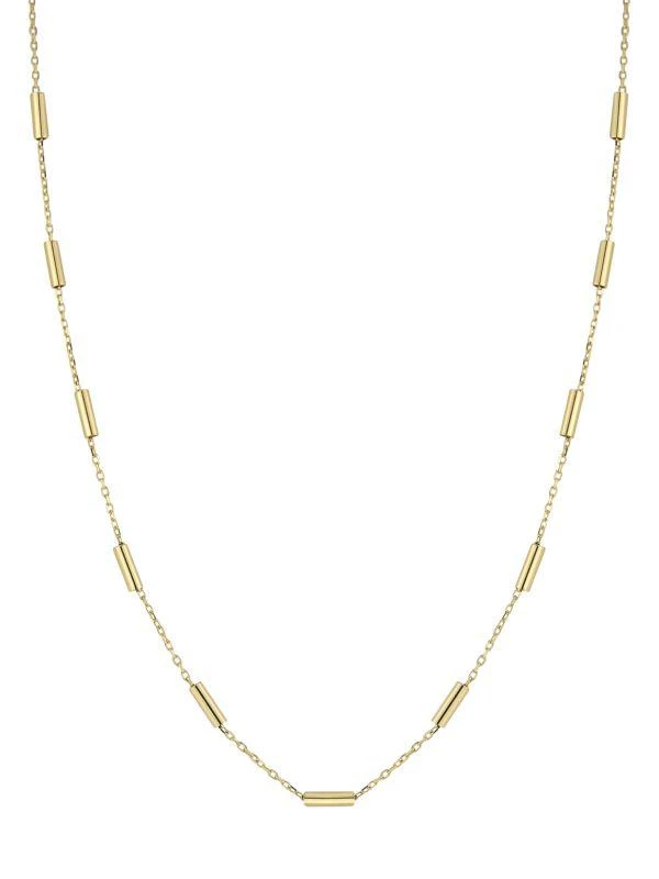 商品Saks Fifth Avenue|14K Yellow Gold Station Necklace,价格¥3023,第1张图片