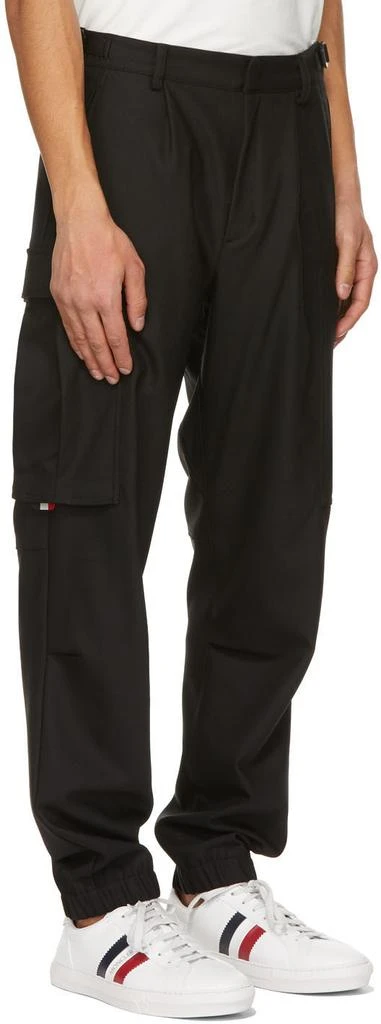 商品Moncler|Black Virgin Wool Cargo Pants,价格¥6228,第2张图片详细描述