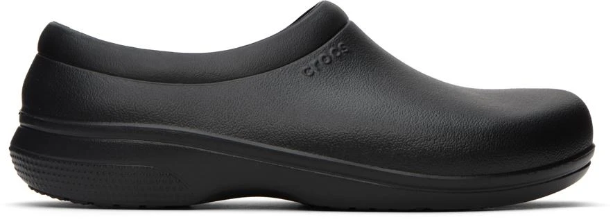 商品Crocs|Black On-The-Clock Work Clogs,价格¥217,第1张图片