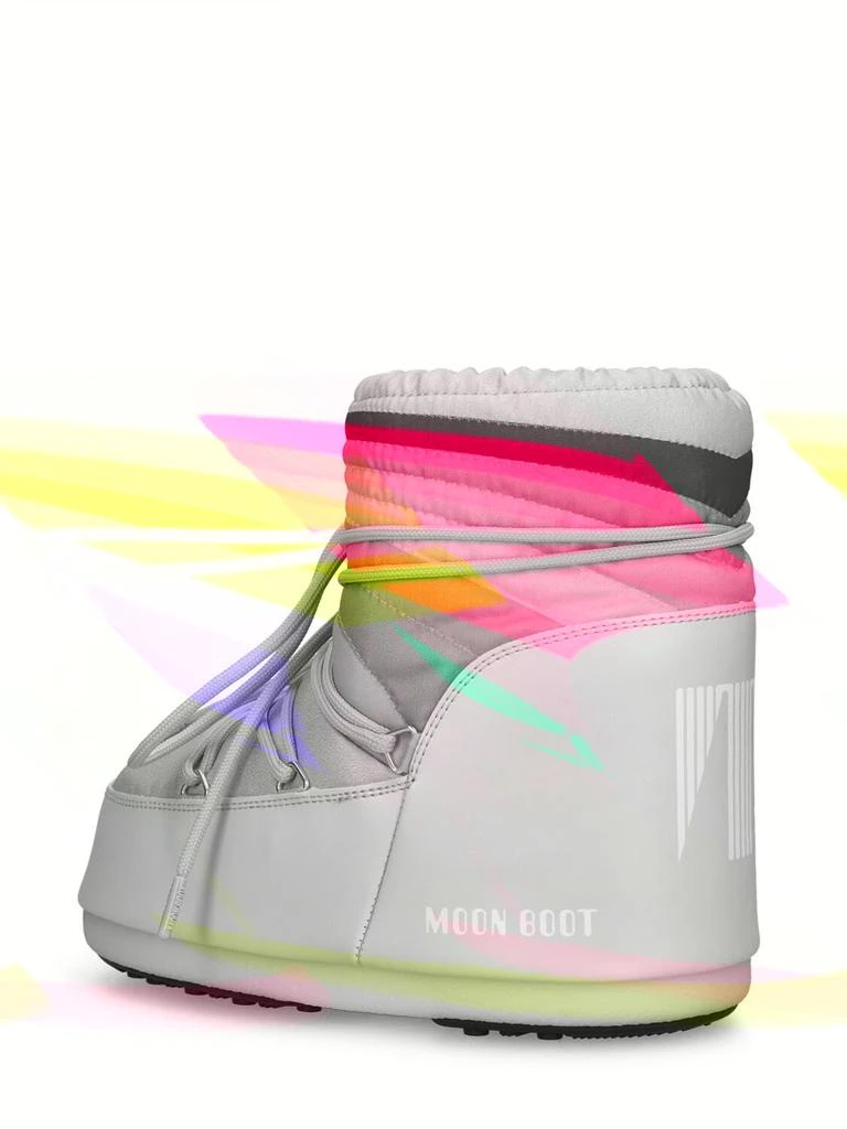 商品Moon Boot|Low Rainbow Icon Nylon Boots,价格¥1676,第3张图片详细描述