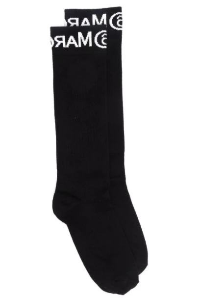 商品【商品预售7天】 MAISON MARGIELA|MAISON MARGIELA 男童袜子 M60154MM045M6900 黑色,价格¥387,第1张图片