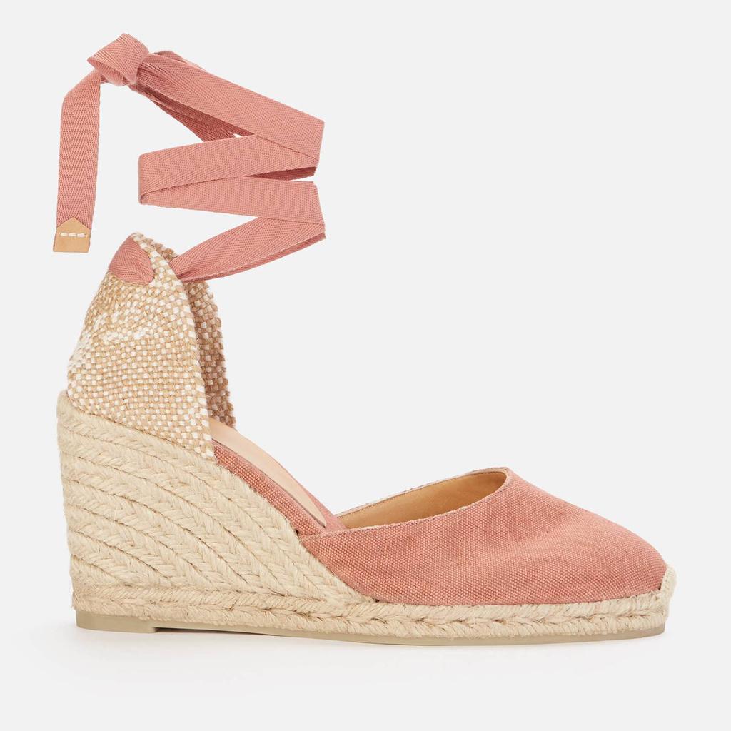 Castañer Women's Carina 8 Wedged Espadrilles - Rosa商品第1张图片规格展示