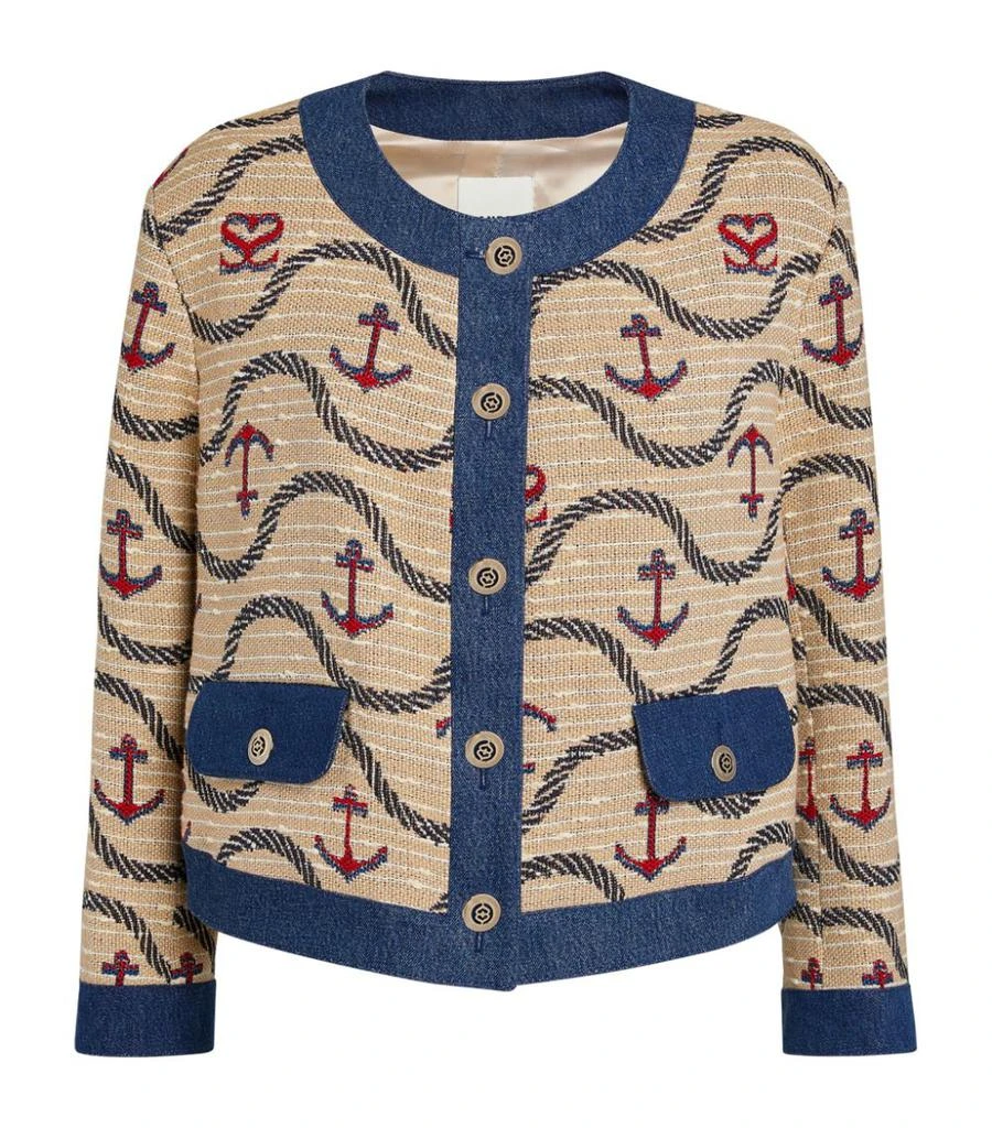 商品Sandro|Nautical-Detail Jacket,价格¥3918,第1张图片
