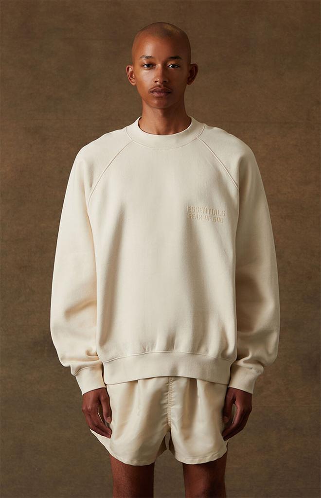 Egg Shell Crew Neck Sweatshirt商品第2张图片规格展示