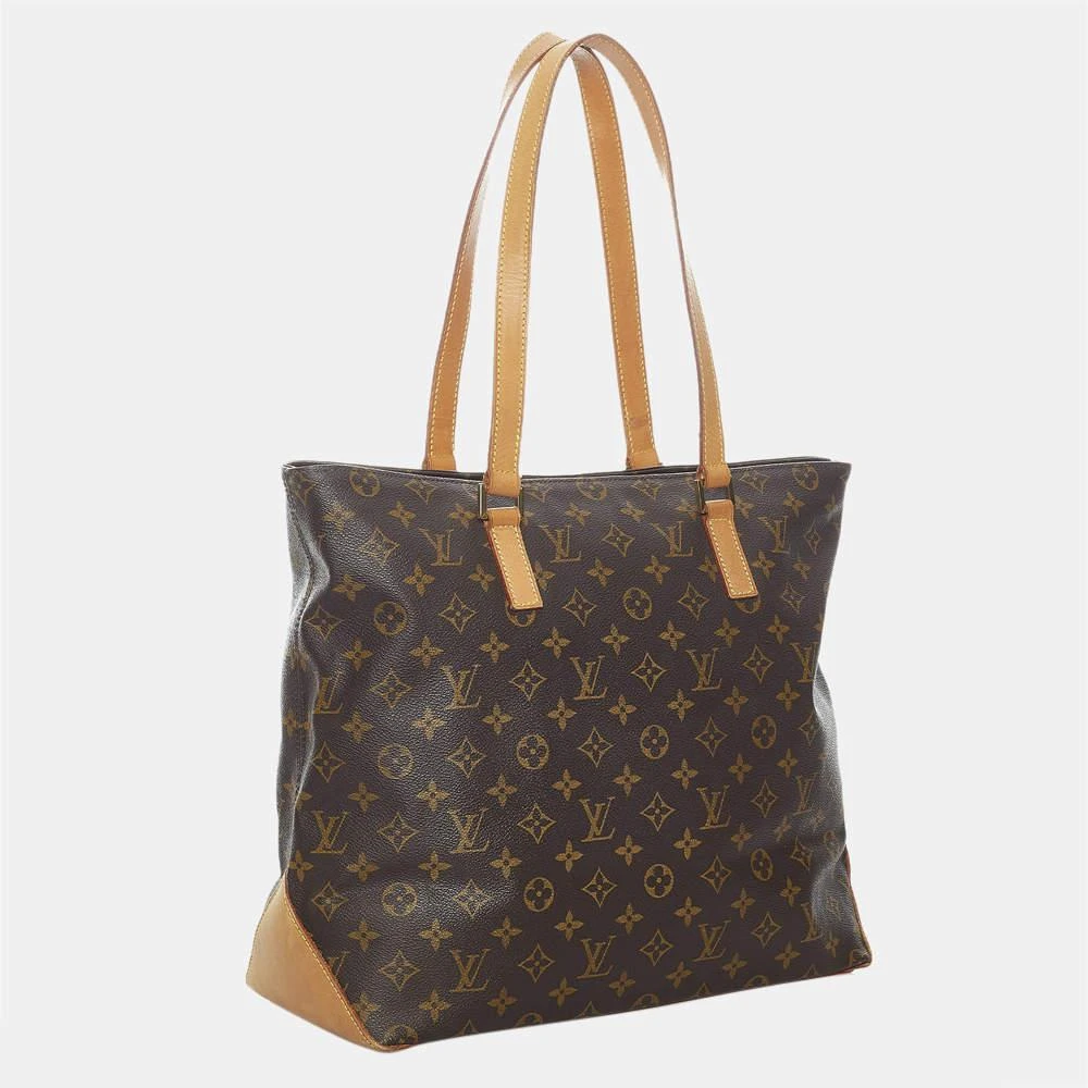 商品[二手商品] Louis Vuitton|Louis Vuitton Brown Monogram Cabas Mezzo,价格¥5535,第2张图片详细描述