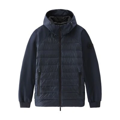 商品【商品预售7天】 Woolrich|Woolrich 男士户外风衣 WOOA9427BLU 蓝色,价格¥3109,第1张图片