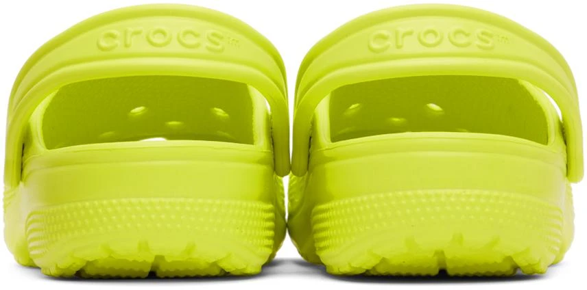 商品Crocs|Yellow Classic Clog,价格¥437,第2张图片详细描述