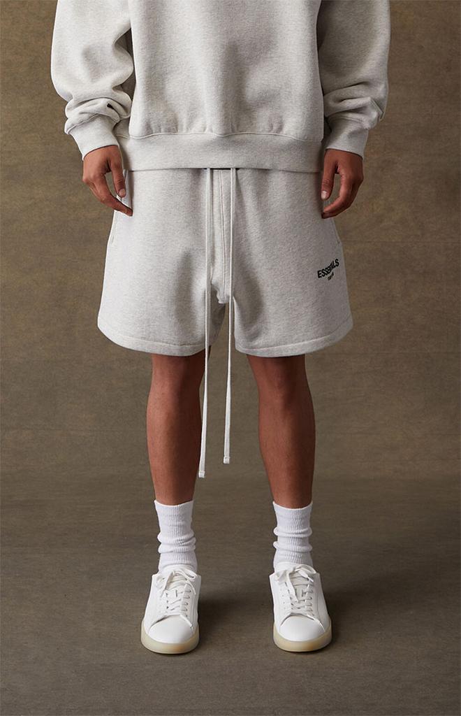 商品Essentials|Light Oatmeal Sweat Shorts,价格¥522,第4张图片详细描述