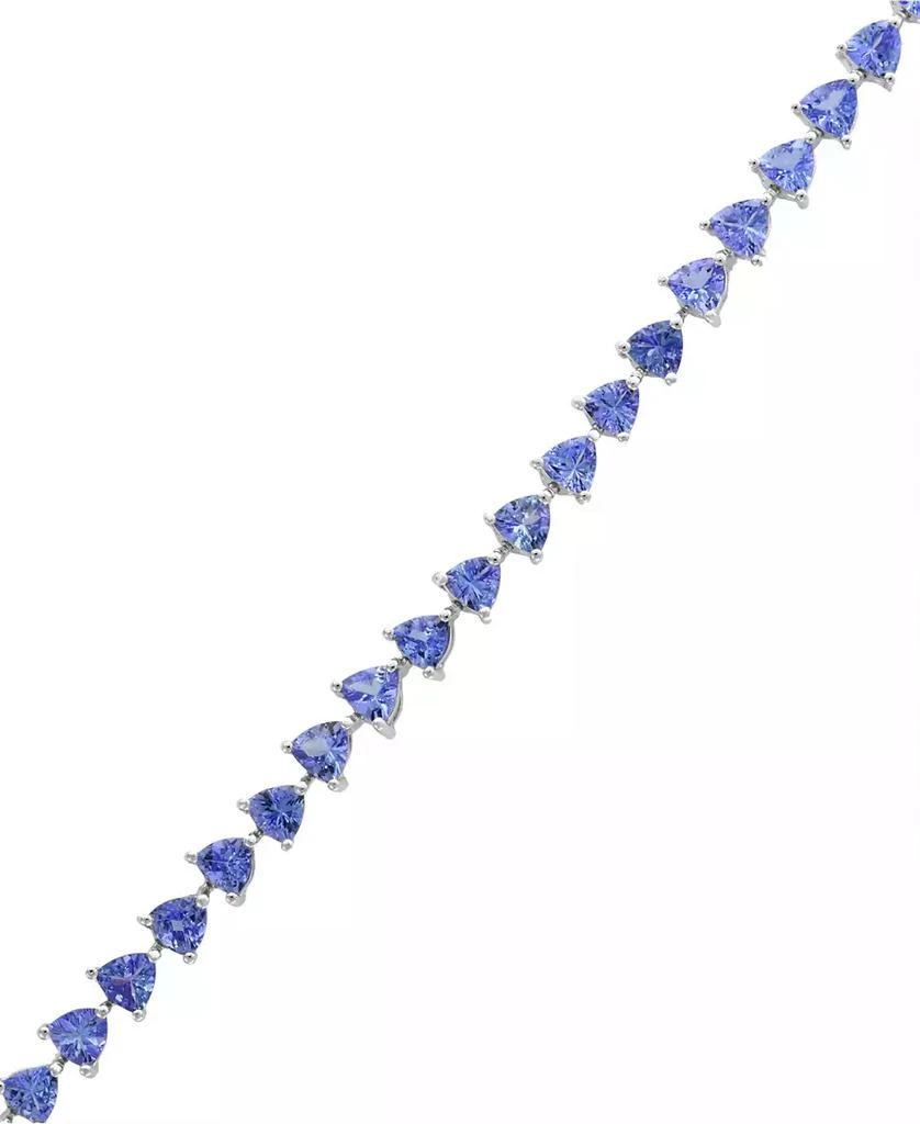 商品Effy|EFFY® Tanzanite Tennis Bracelet (9-1/2 ct. t.w.) in Sterling Silver,价格¥7868,第1张图片