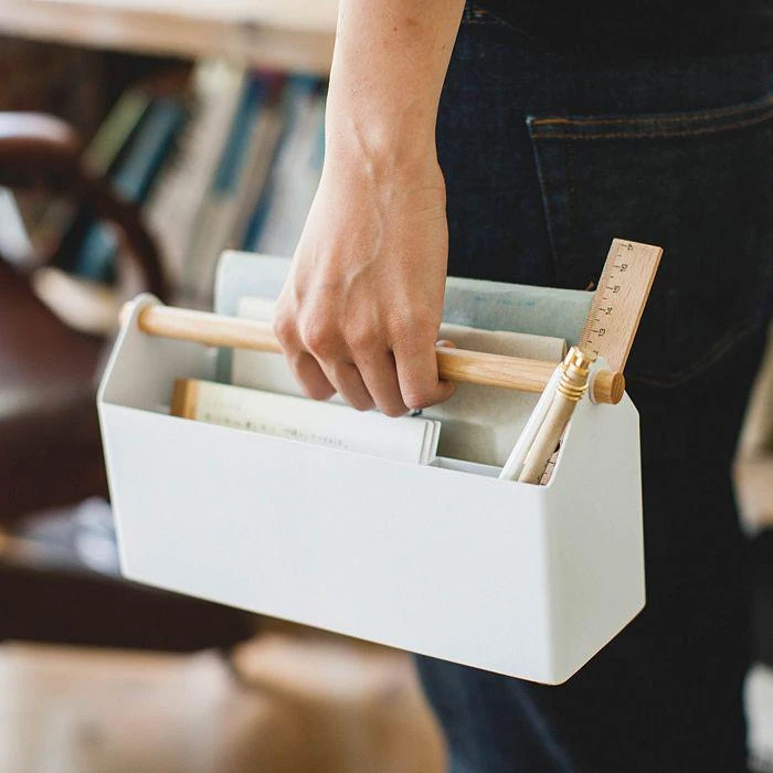 商品Yamazaki|Tosca Desk Organizer,价格¥266,第3张图片详细描述