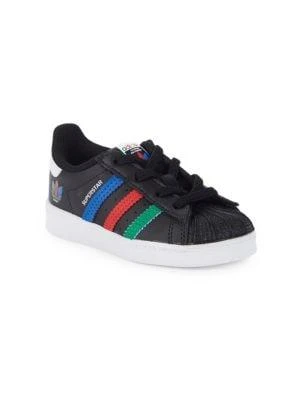商品Adidas|Baby Boy's, Little Boy's & Boy's Superstar El 1 Leather Sneakers,价格¥158,第1张图片