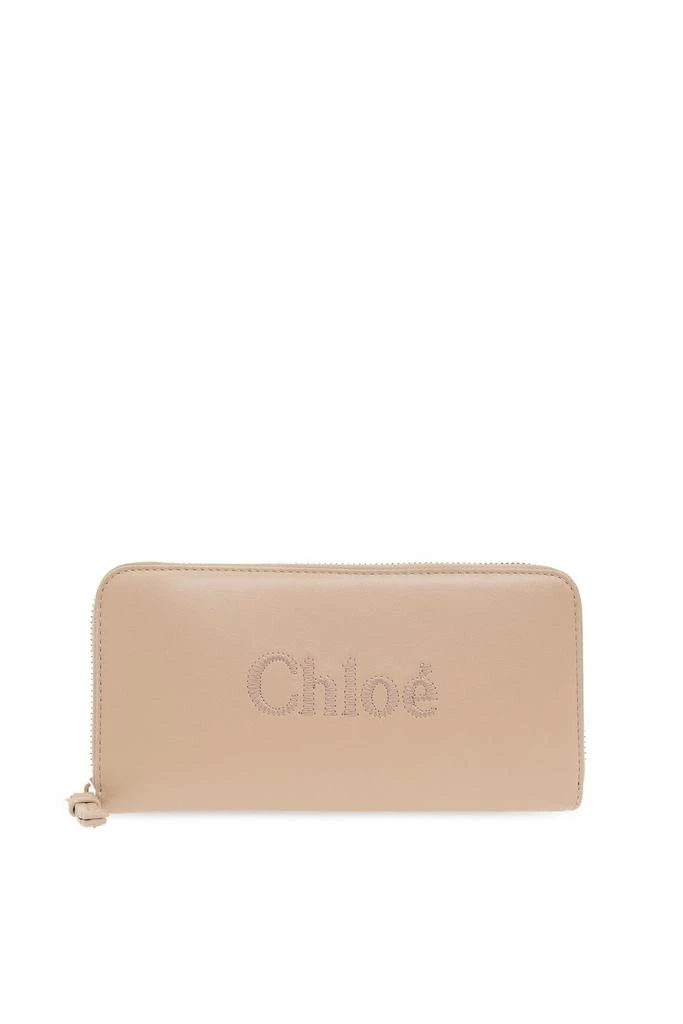 商品Chloé|Chloé Sense Zipped Long Wallet,价格¥3397,第1张图片