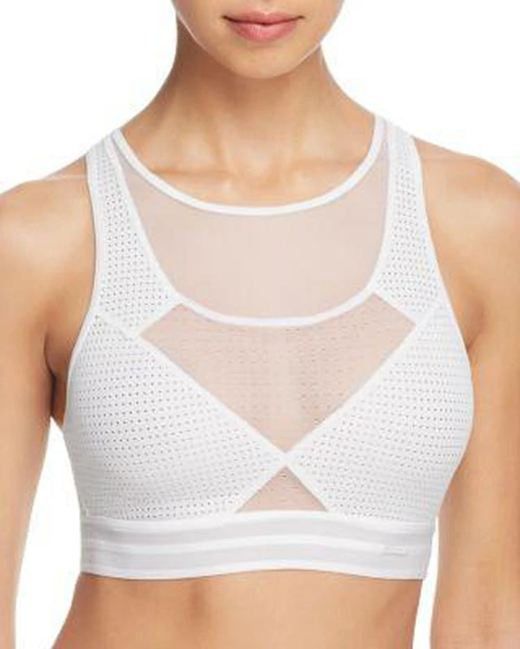 商品Calvin Klein|Mixed Mesh Wireless Racerback Bralette,价格¥130,第1张图片