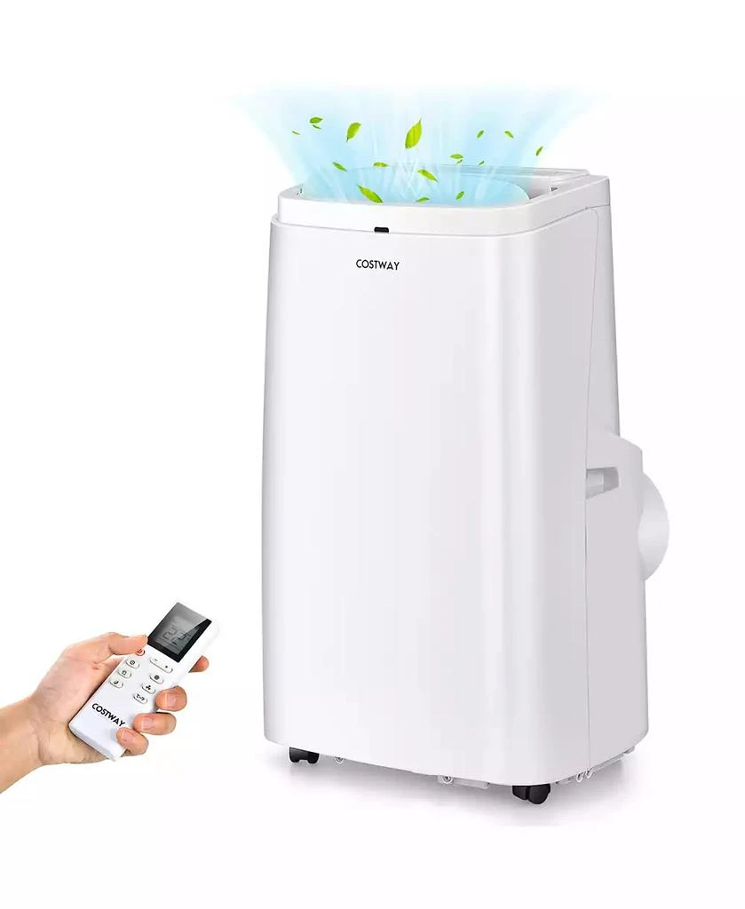 商品Costway|12000BTU Portable Air Conditioner 3-in-1 Air Cooler Fan Dehumidifier w/ Remote,价格¥2279,第1张图片
