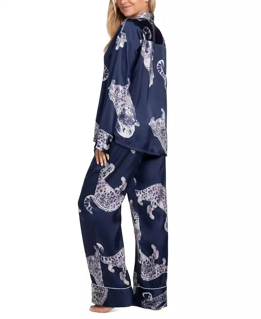 商品Midnight Bakery|Women's 2-Pc. Satin Printed Pajama Set,价格¥618,第2张图片详细描述