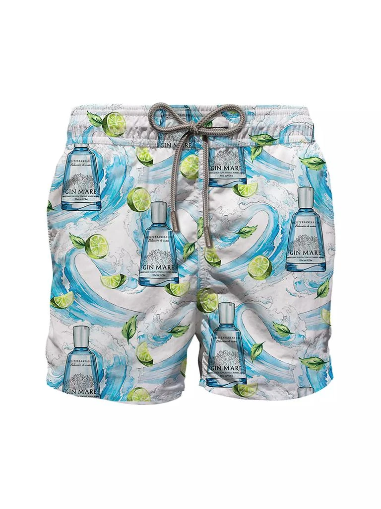 商品Mc2 Saint Barth|Gustavia Graphic Swim Trunks,价格¥686,第1张图片