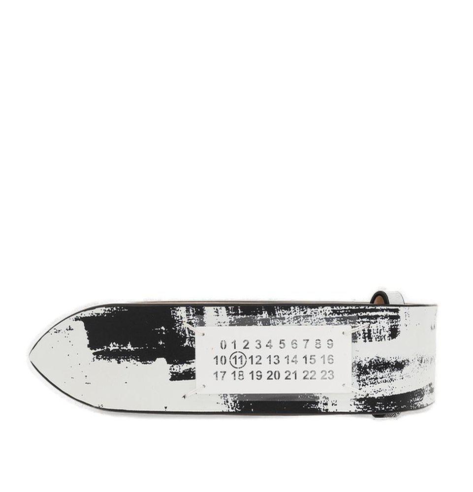 商品MAISON MARGIELA|Maison Margiela Logo Detail Belt,价格¥2722-¥3125,第1张图片