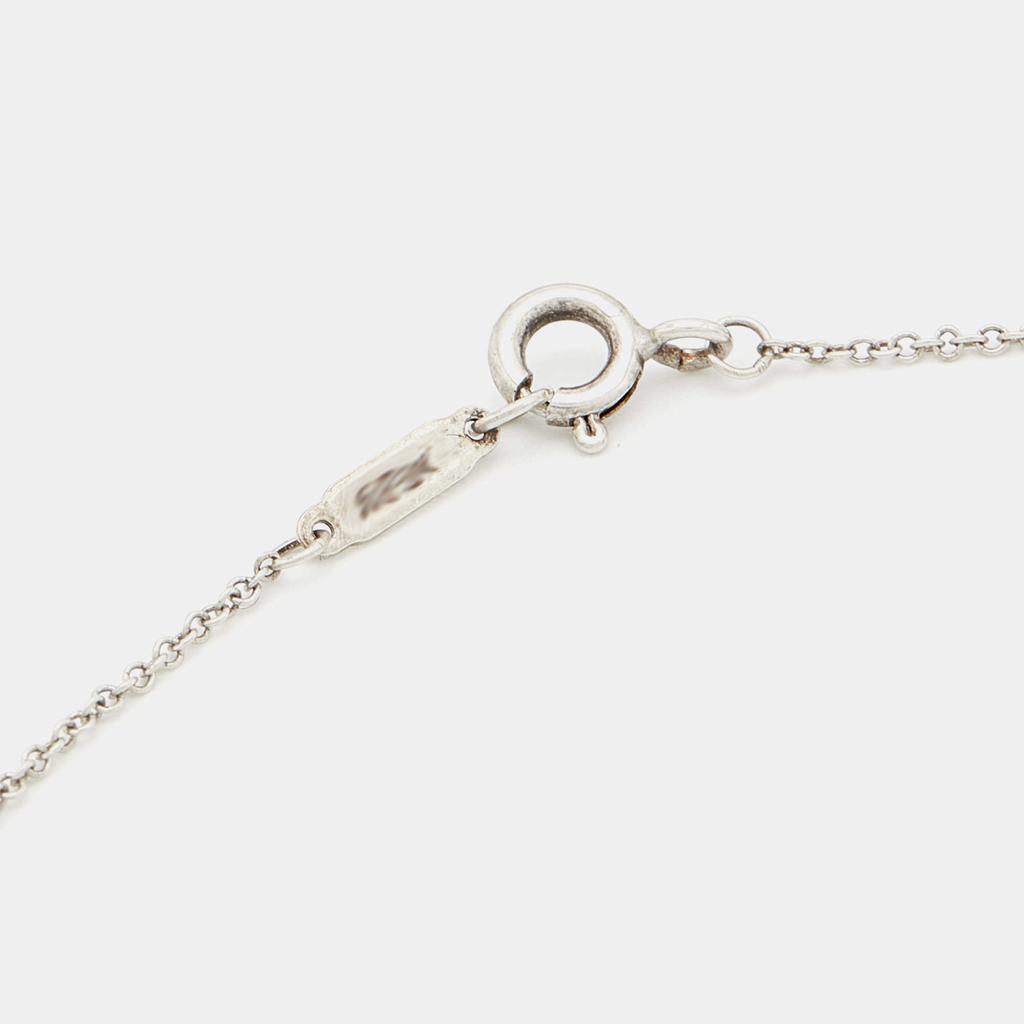 Tiffany & Co. Sterling Silver Twisted Heart Key Pendant Necklace商品第4张图片规格展示