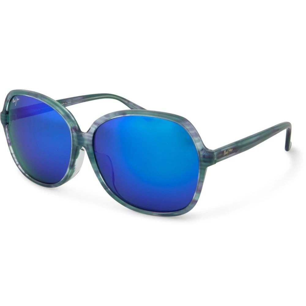 商品Maui Jim|MAUI JIM Made in Japan Taro Sunglasses - Polarized Mirror Lenses,价格¥1067,第1张图片