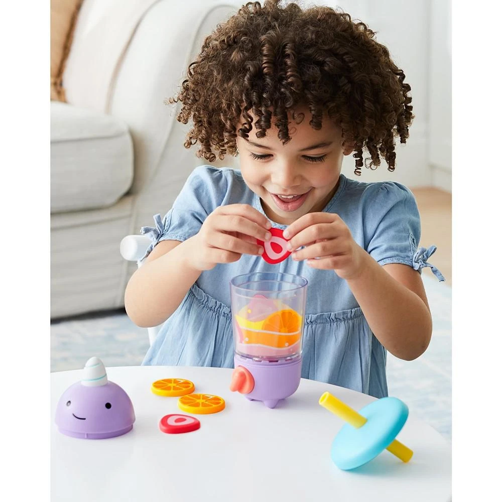 商品Skip Hop|Zoo Shake It Up Smoothie Set Narwhal,价格¥53,第2张图片详细描述