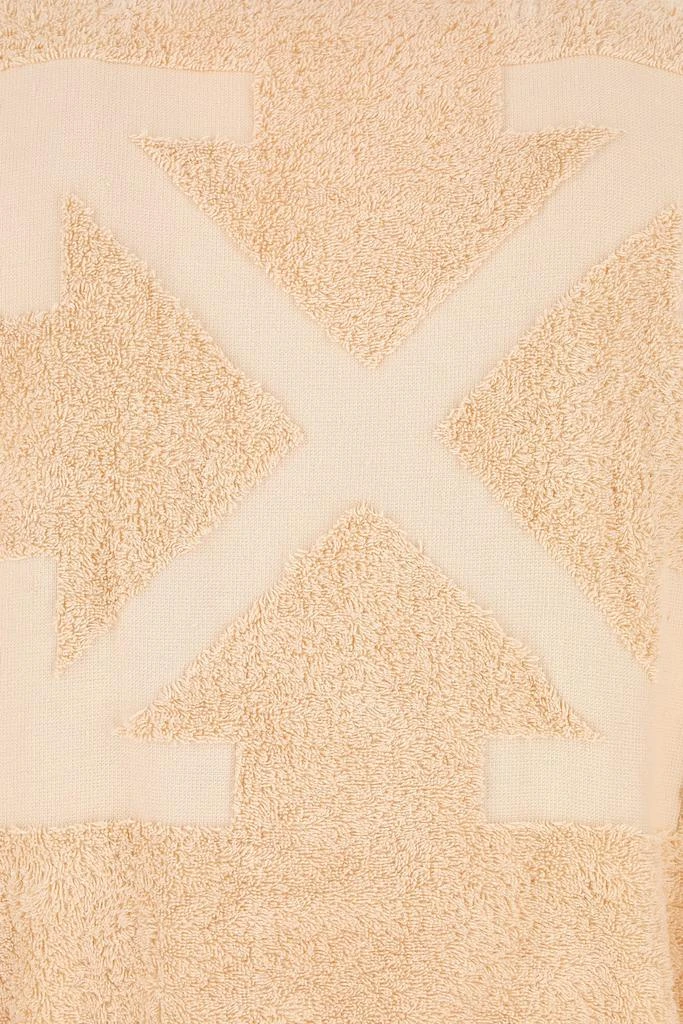 商品Off-White|Peach terry fabric bathrobe,价格¥3303,第2张图片详细描述