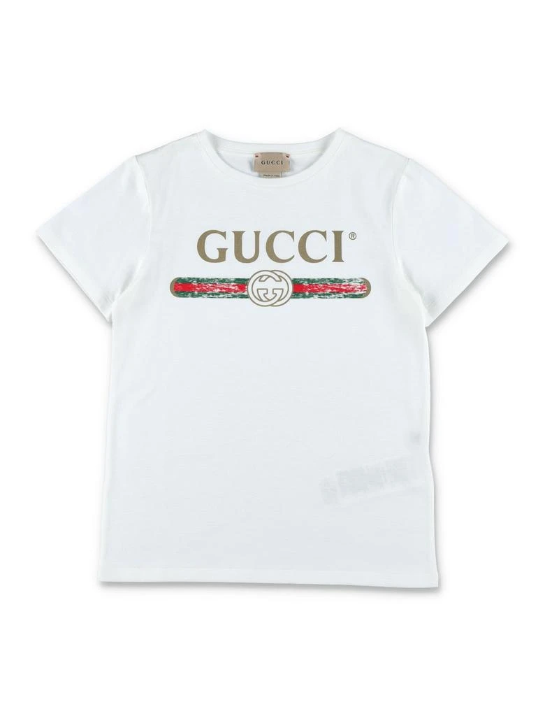 商品Gucci|Gucci Logo T-shirt,价格¥1719,第1张图片