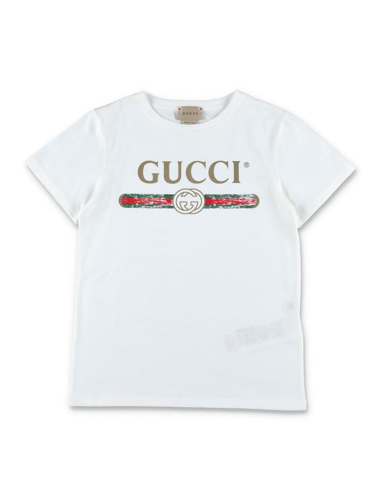 商品Gucci|Gucci Logo T-shirt,价格¥1466,第1张图片
