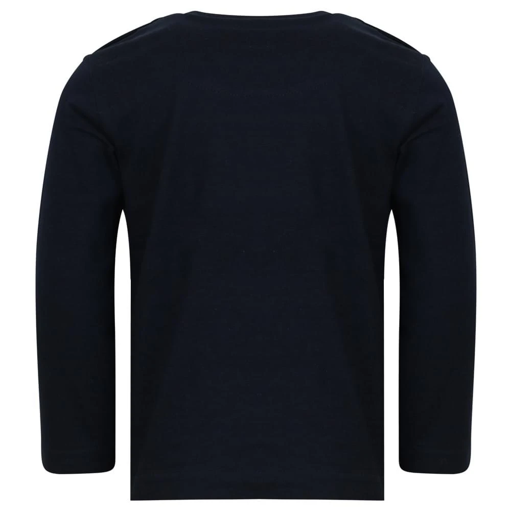 商品Mayoral|Navy Blue Long Sleeve Cat T Shirt,价格¥38,第3张图片详细描述