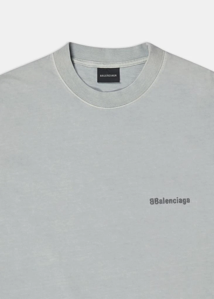 Balenciaga Grey Medium Fit T-Shirt 商品