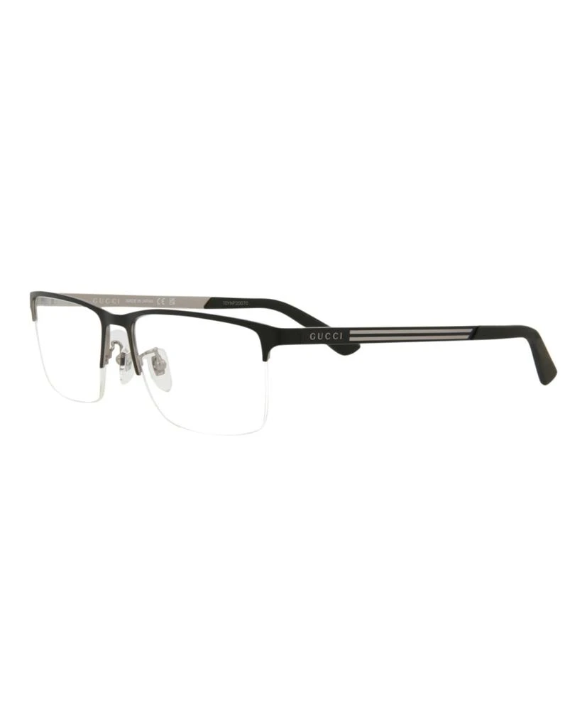 商品Gucci|Square-Frame Metal Optical Frames,价格¥987,第2张图片详细描述