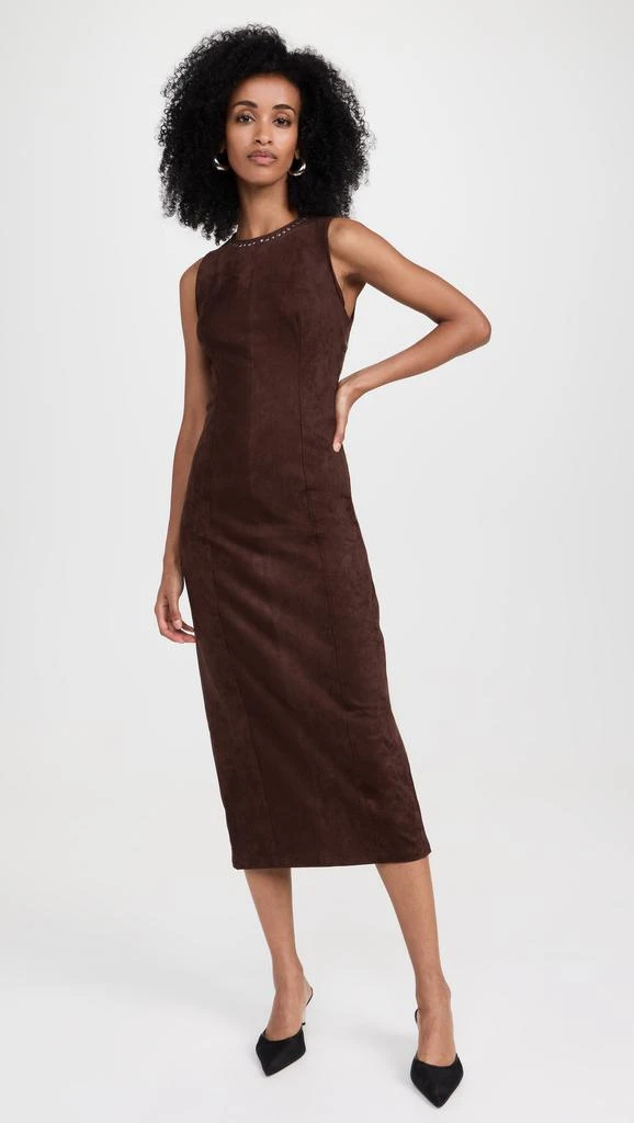 商品The Wolf Gang|Mecca Stud Midi Dress,价格¥839,第1张图片
