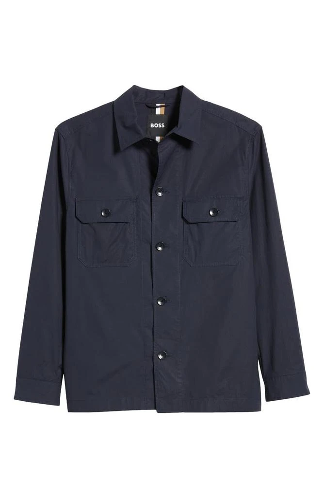 Carper Stretch Cotton Shirt Jacket 商品