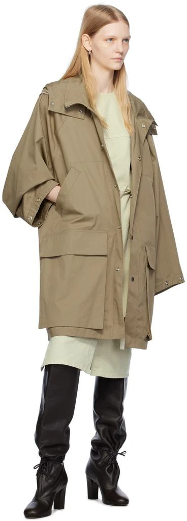 商品Lemaire|Beige Oversized Raincoat,价格¥6217,第4张图片详细描述