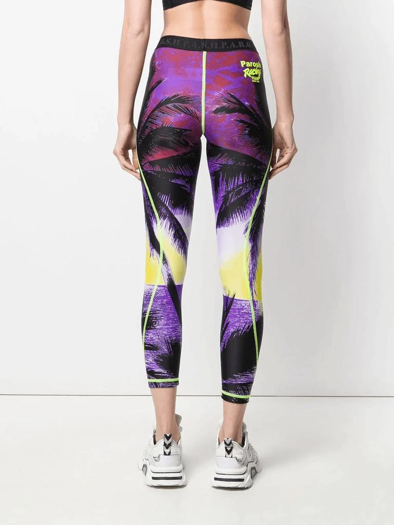 商品Parosh|PAROSH palm tree printed leggings,价格¥508,第4张图片详细描述