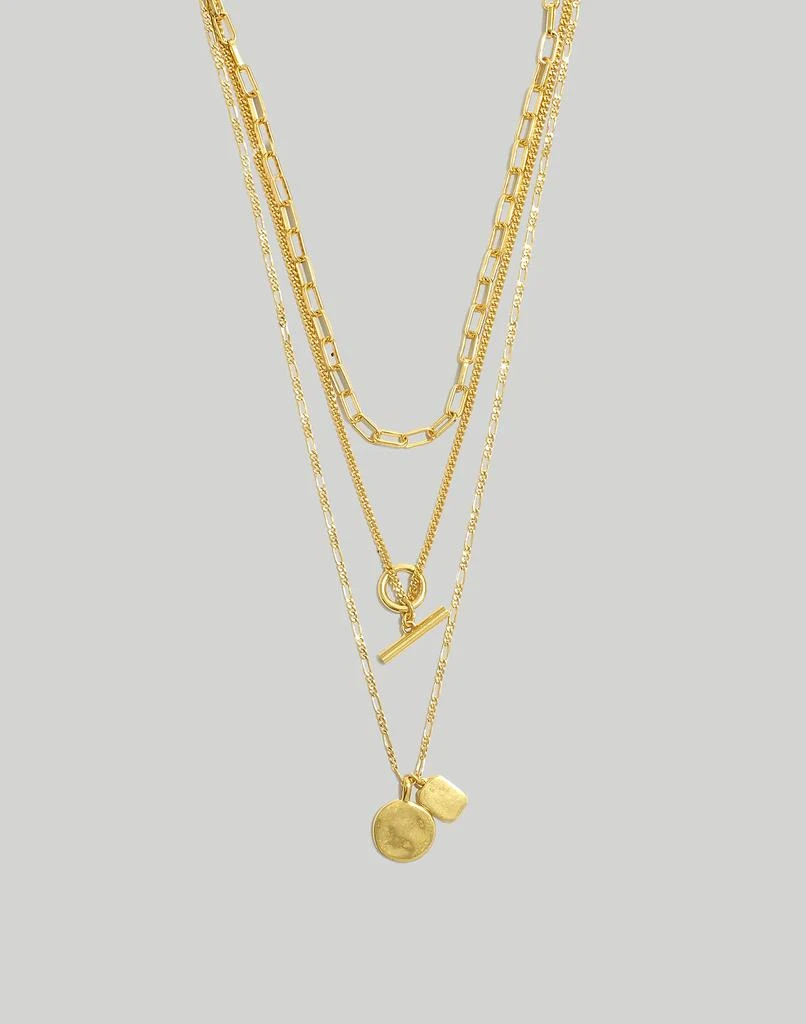 商品Madewell|Toggle Chain Necklace Set,价格¥339,第1张图片