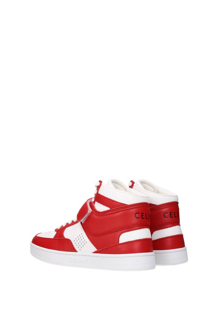 Sneakers Leather Red Optic White商品第4张图片规格展示