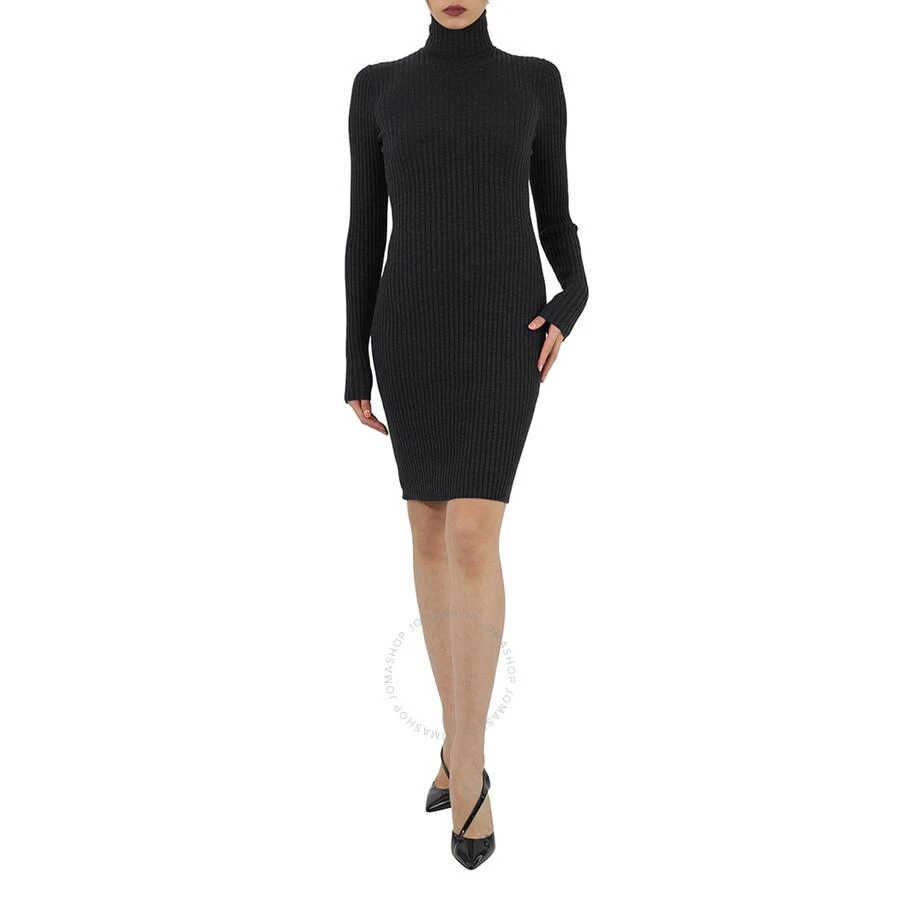 商品Wolford|Ladies Long-sleeve Merino Ribbed-knit Dress,价格¥849,第1张图片