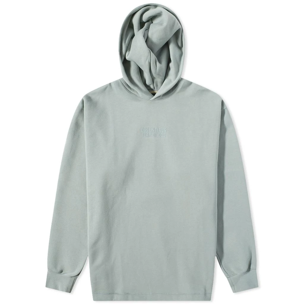 商品Essentials|Fear of God Essentials Relaxed Hoodie - Sycamore,价格¥526,第1张图片