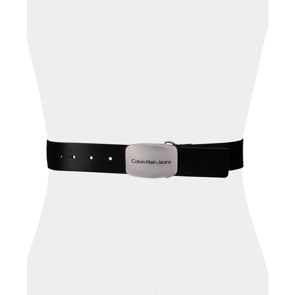 商品Calvin Klein|Calvin Klein Women's Jeans Casual Plaque Buckle Belt,价格¥293,第5张图片详细描述