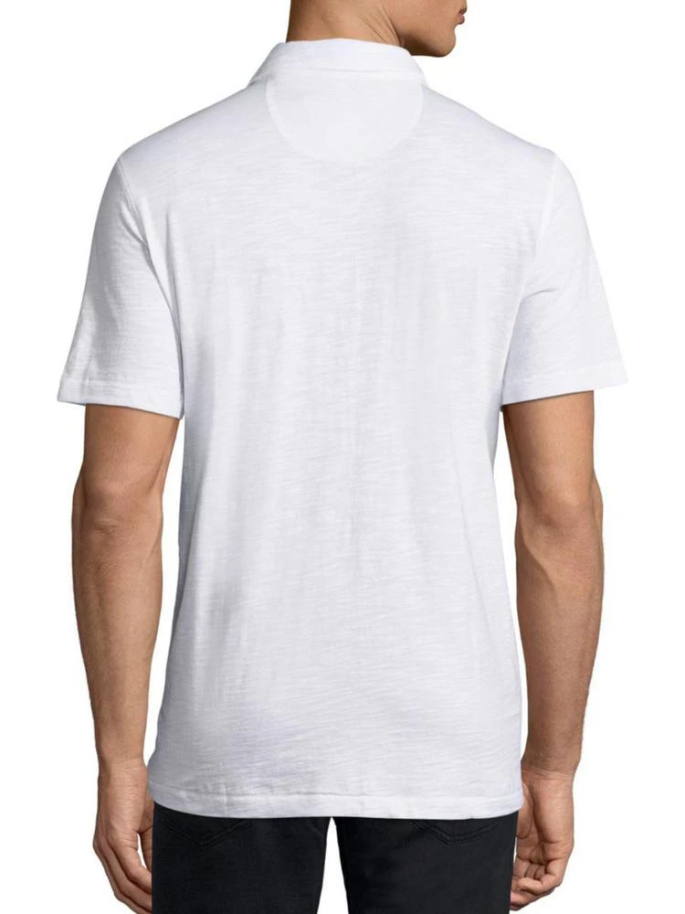 商品Saks Fifth Avenue|COLLECTION Solid Slub Polo,价格¥249,第2张图片详细描述