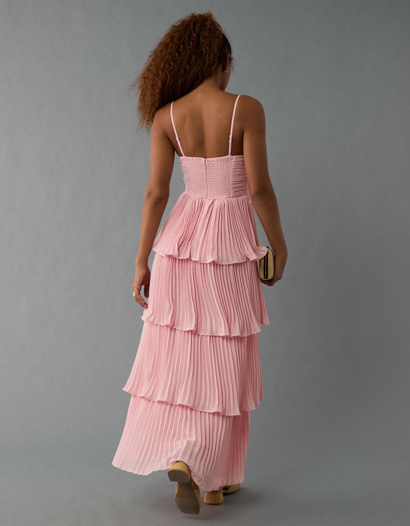 vneck maxi dress Floral V-Neck Maxi Dress with Waist Tie – Vikokos