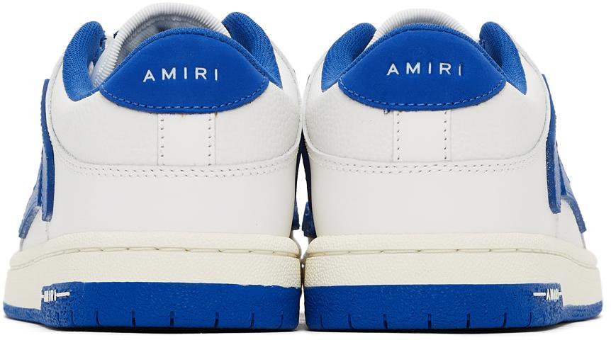 商品AMIRI|White & Blue Skel Top Low Sneakers,价格¥3339,第6张图片详细描述