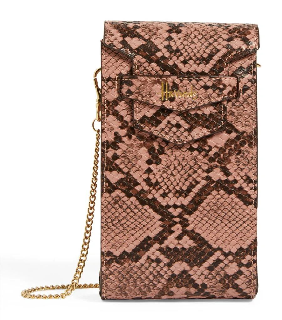 商品Harrods|Nano Pink Snake Bag,价格¥280,第1张图片