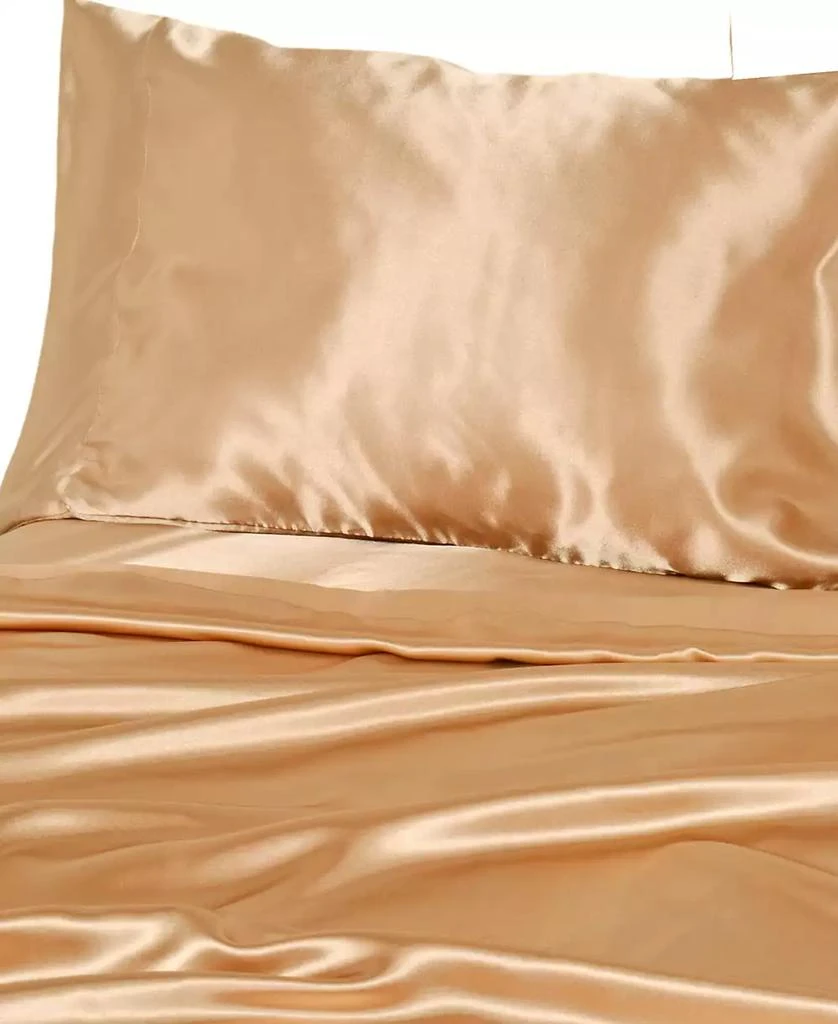 商品Beatrice Home Fashions|Luxurious Satin 4-Pc. Sheet Set,价格¥206,第1张图片详细描述