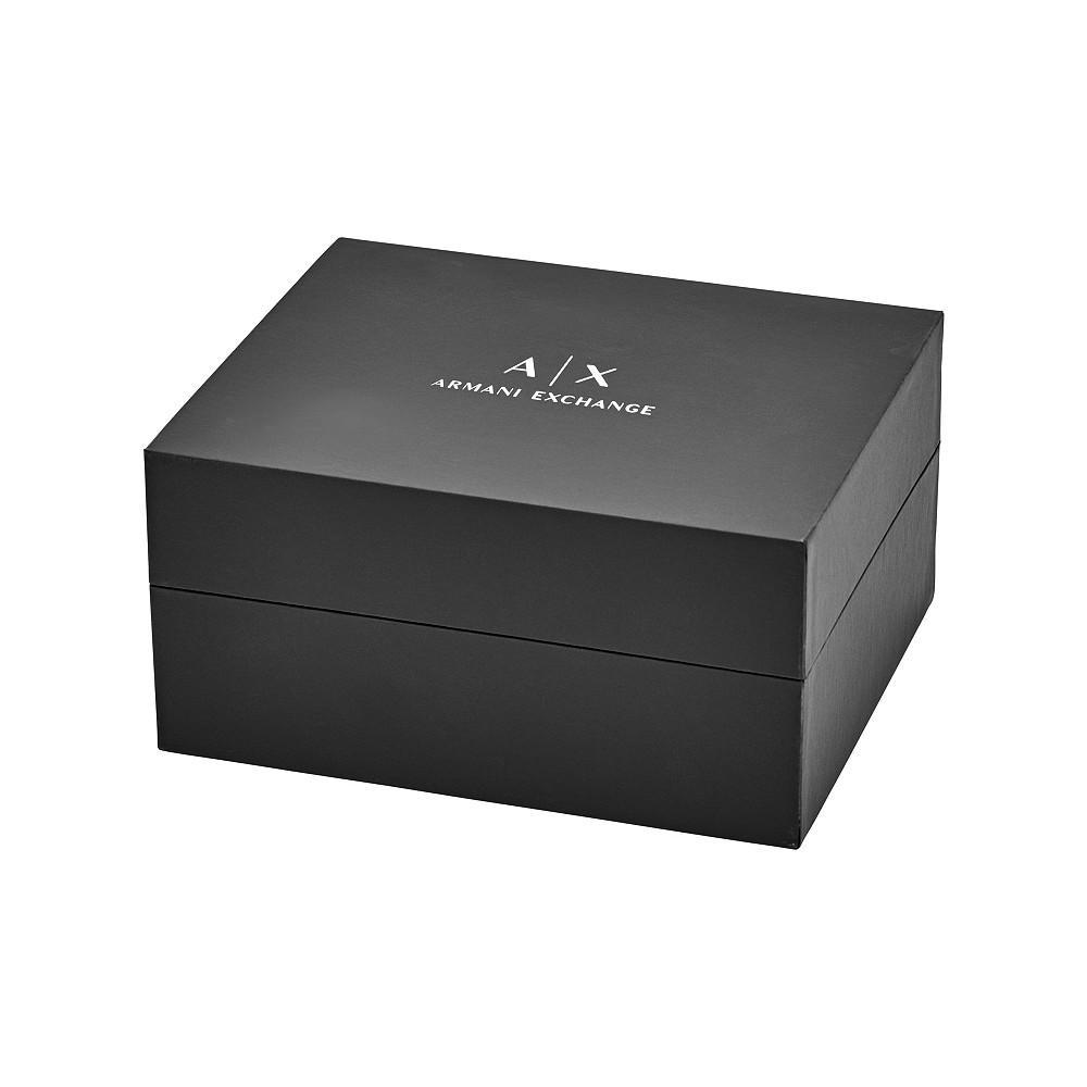 商品Armani Exchange|AX Women's White Silicone Strap Watch with Luggage Tag 36mm,价格¥869,第6张图片详细描述