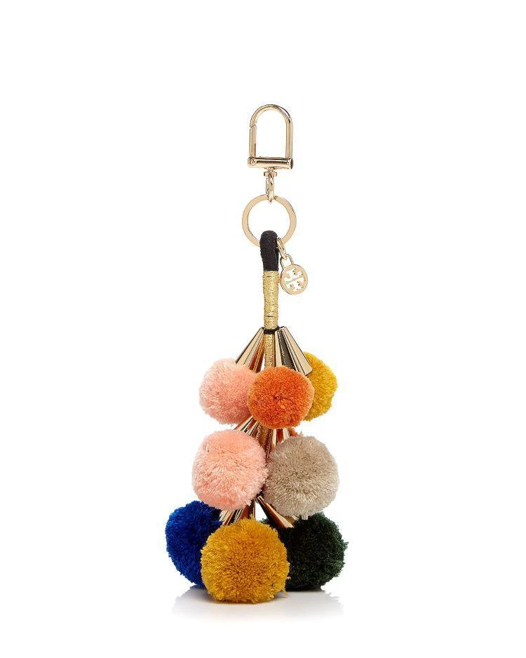 商品Tory Burch|Pom-Pom Tassel Bag Charm,价格¥659,第1张图片