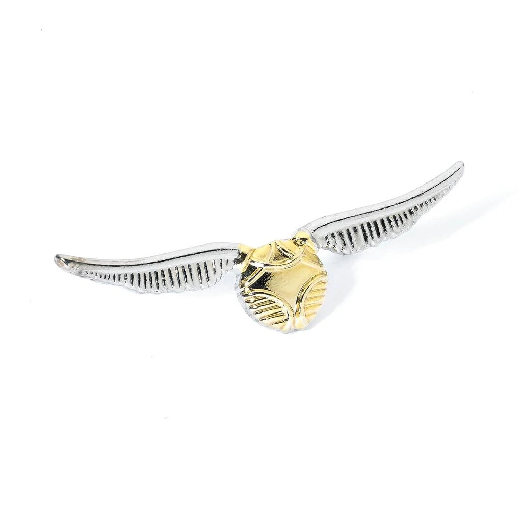 商品Harry Potter|Harry Potter Golden Snitch Keyring and Pin Badge - Silver,价格¥171,第4张图片详细描述