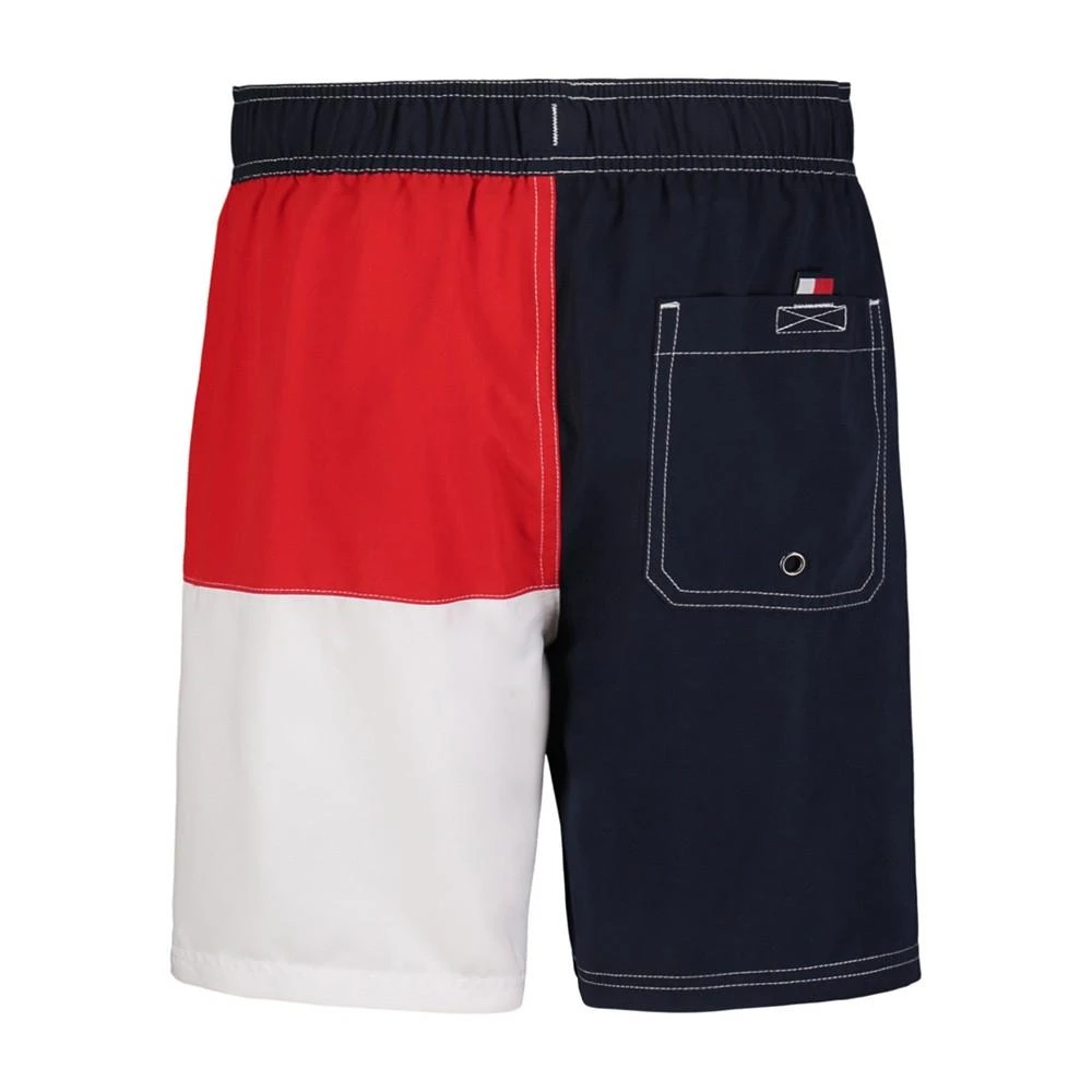 商品Tommy Hilfiger|Big Boys Quad-Block Drawstring Shorts,价格¥136,第2张图片详细描述