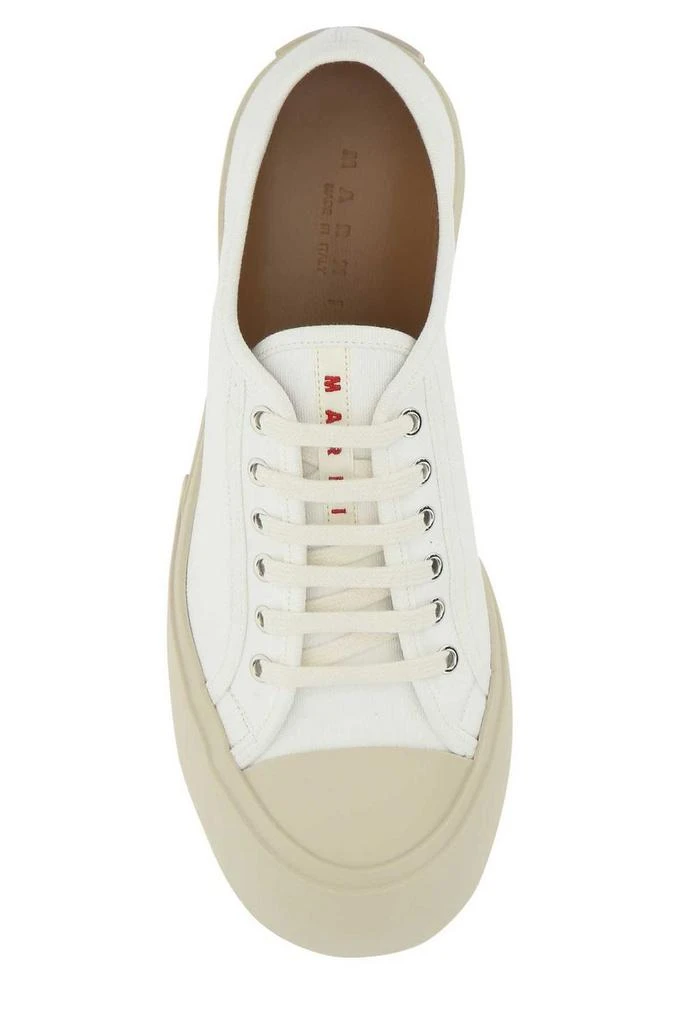 商品Marni|Marni Logo Detailed Lace-Up Sneakers,价格¥4879,第3张图片详细描述